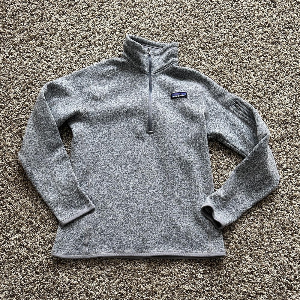 Patagonia Gray Quarter Zip